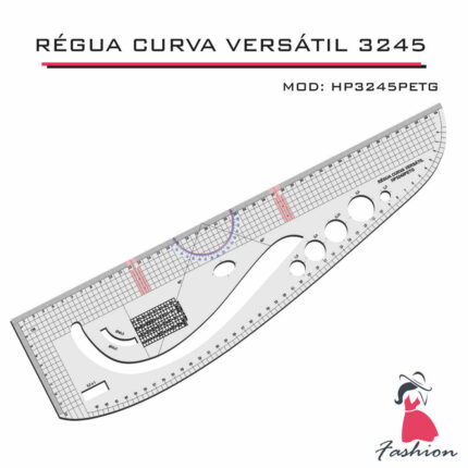 Régua para Patchwork Quadriculada 60cm - CB® ATACADO